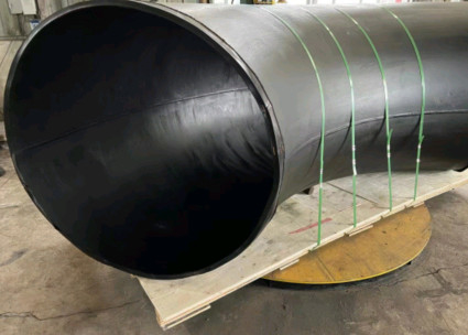 لوله فولادی کربنی جوش لب به لب زانویی A105 24 اینچ 90 درجه