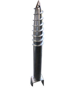 پیچ لنگر 8 اینچی فولادی کربنی پیچ لنگر برای پست های نرده